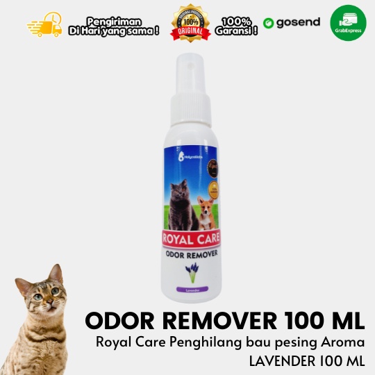 Penghilang Bau Pesing Hewan Royal Care Aroma Lavender 100 ML