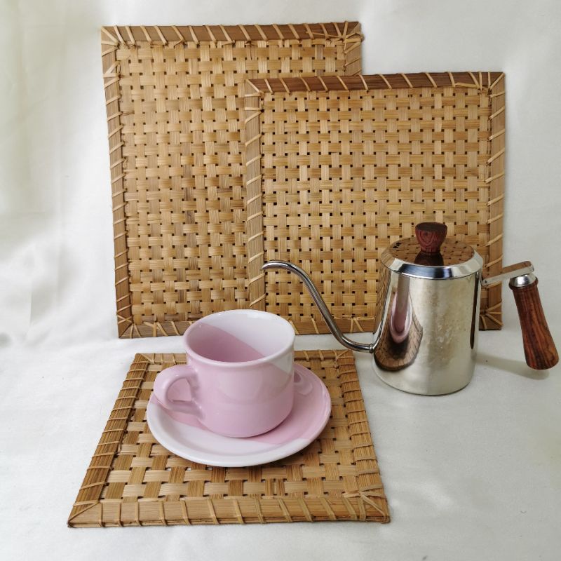 Placemate Bambu / Alas Piring Gelas / Tatakan Photography