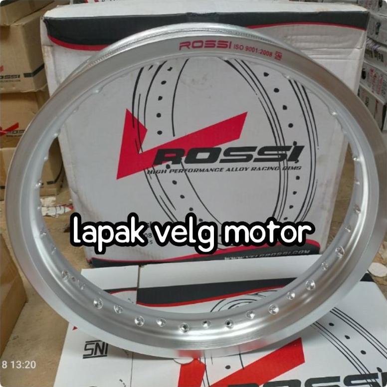 velg Rossi ring 18 UK 250 warna silver