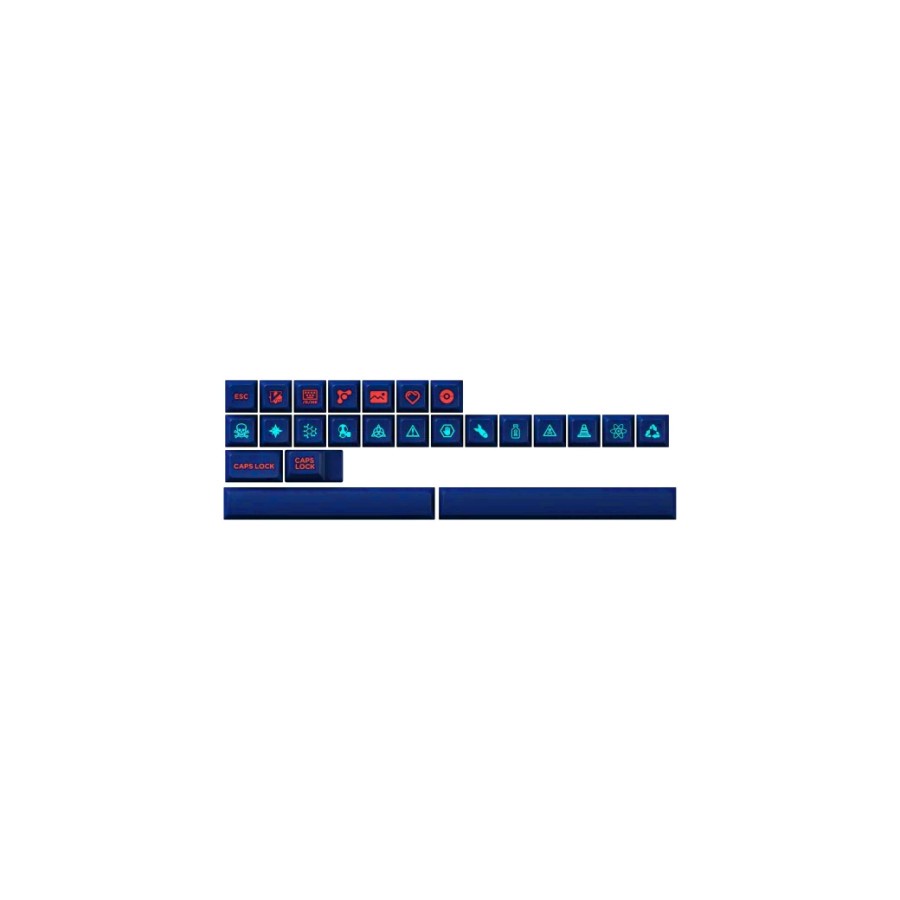 Akko Starry Night PBT Double Shot Keycaps 185 set OSA Profile