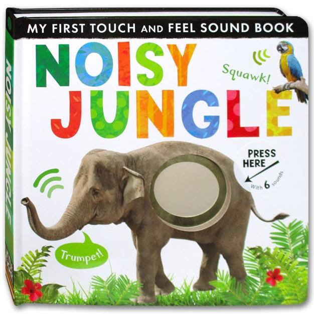 

Promo Noisy Jungle My First Touch And Feel Sound Board Book