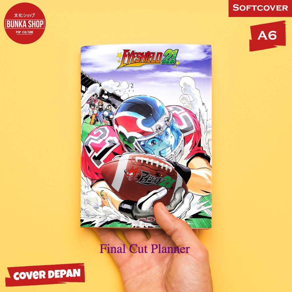 

Pocket Note Anime Eye Shield 21 Sena Kobayakawa Softcover A6 Buku Tulis Catatan Murah .