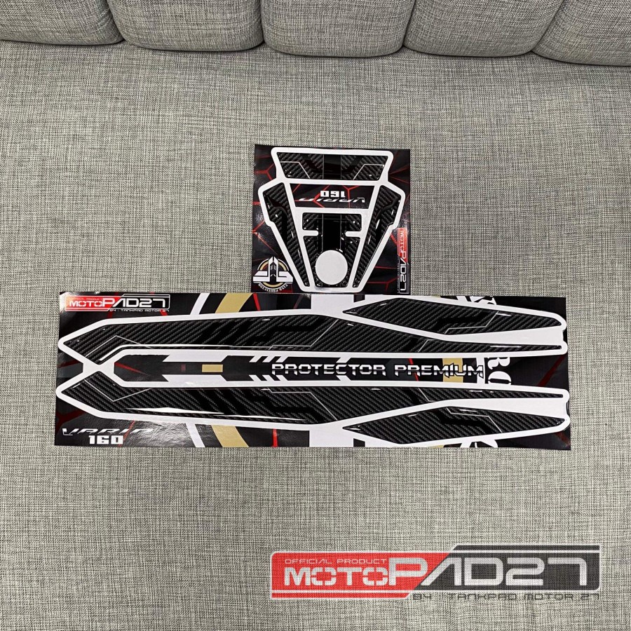 motopad27 stiker sticker resin bagian behel Honda VARIO 160