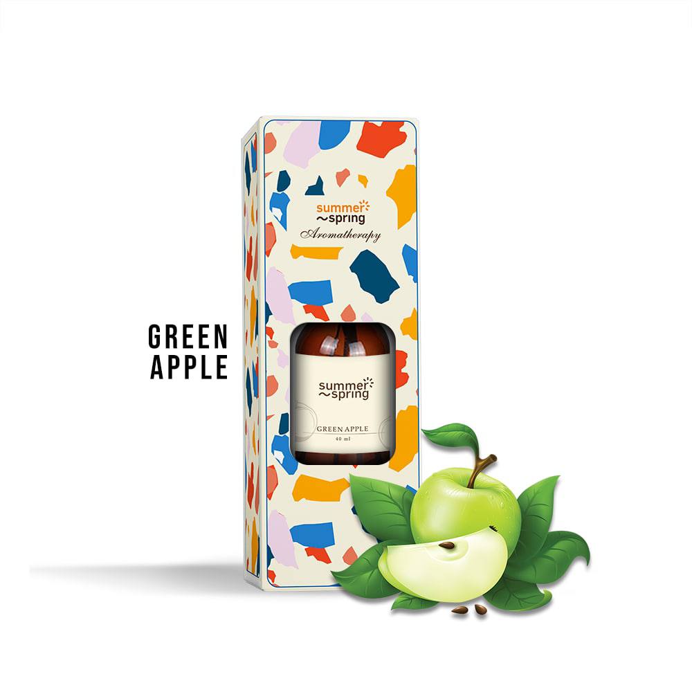 REED DIFFUSER GREEN APPLE SUMMERSPRING - REED DIFFUSER SUMMERSPRING - REED DIFFUSER - REED DIFFUSER MURAH - REED DIFFUSER MEWAH - DIFFUSER - SUMMERSPRING