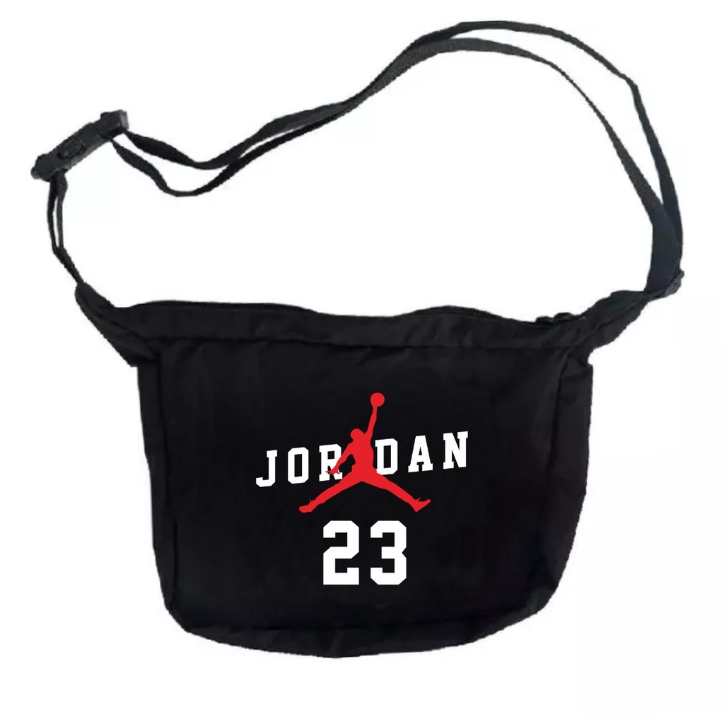 Tas Selempang / Slingbag Pria Dan Wanita Anti Air Semi Canvas - JORDAN 23