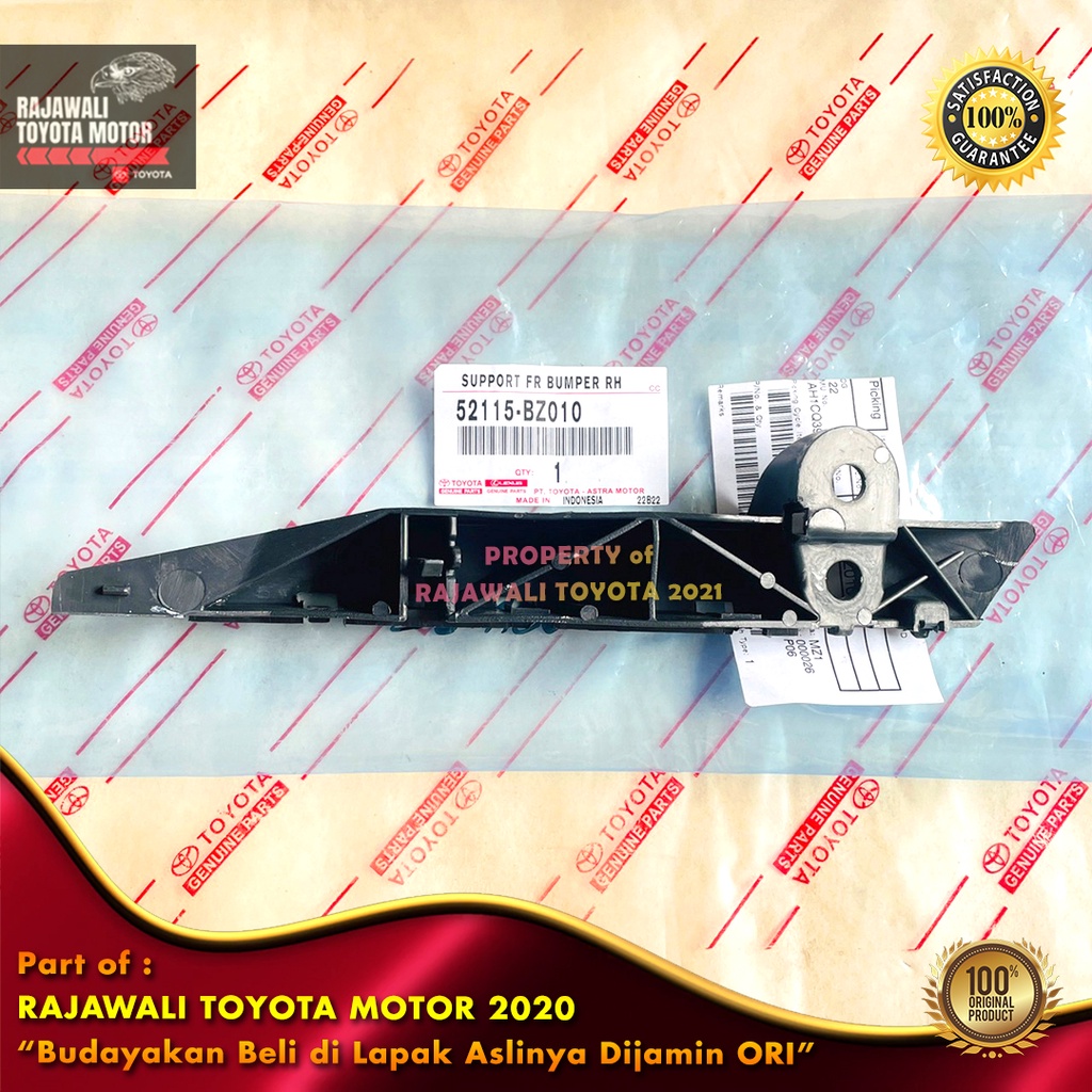 Breket Bemper Depan Kanan Avanza & Xenia 2003-2005 Non-VVTI Bracket Bumper Front New Original Toyota