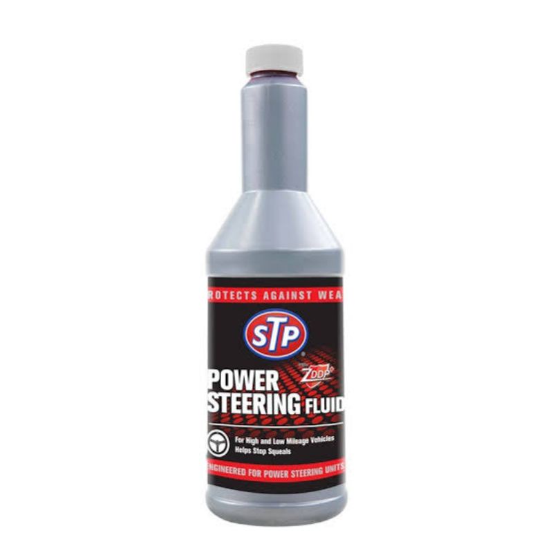 STP Power Steering Fluid 300 ml Putih/Bening Merah Minyak Pelumas Stir Mobil