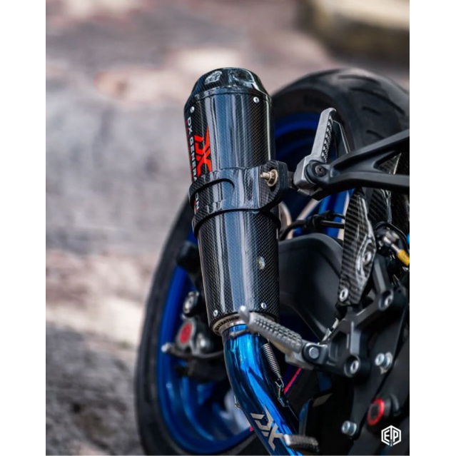 Knalpot Racing DX generation tipe ProRace Carbon Fullsistem ZX25R