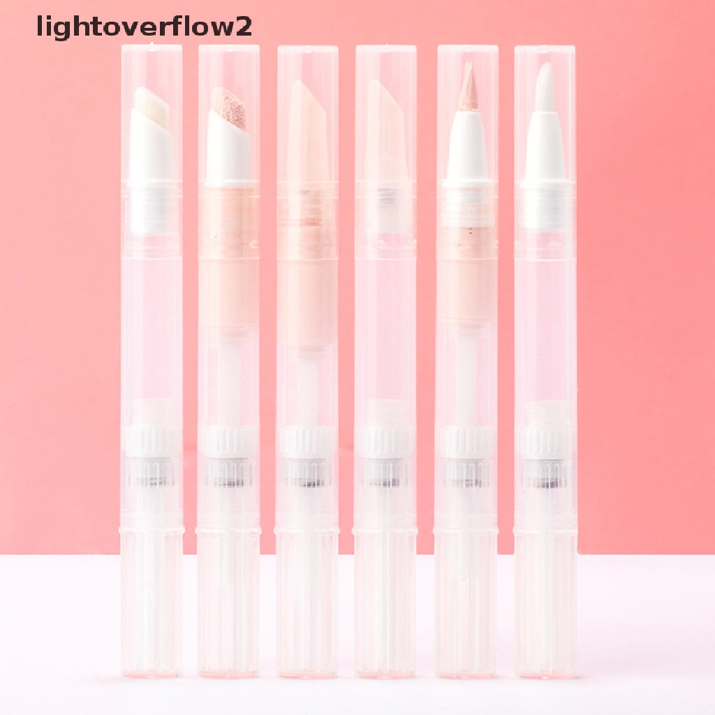 (lightoverflow2) Botol Dispenser Pen Kosong 3 / 5ml Untuk Foundation Cair