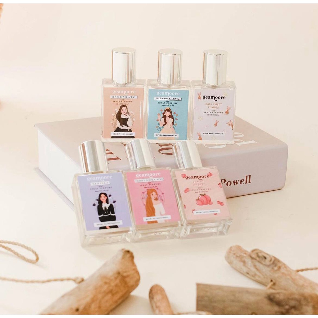 Geamoore addicted parfum / Parfum kece spray series parfum pria dan wanita BPOM