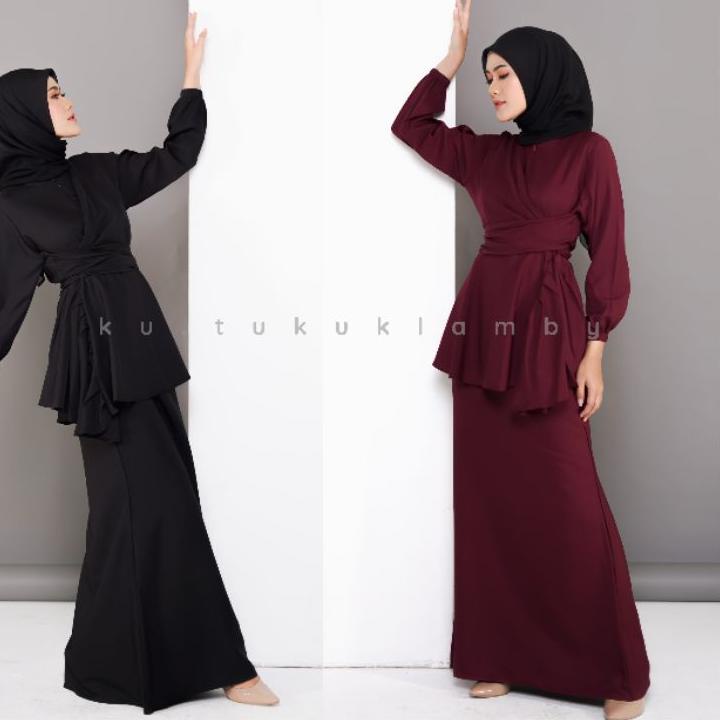 Special Price READY DEERA one set x helwa bashel ( busui friendly ) • ku.tukuklamby