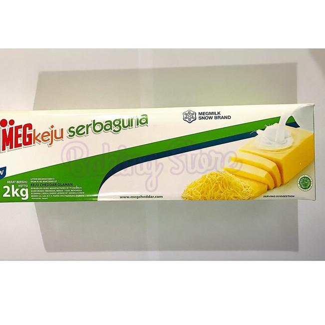 

Paket Ekslusif--Keju Cheddar Meg Serbaguna 2kg !!-