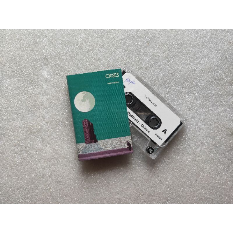 kaset pita ambient europop MIKE OLDFIELD crises