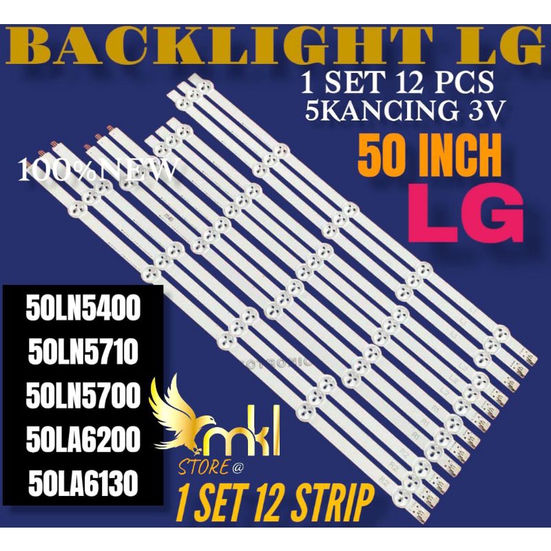 BACKLIGHT TV LED 50INCH LG 50LN4500-50LN5700-50LN5710-50LA6200-50LA6130