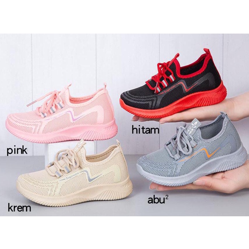 Sepatu Rajut anak collin G917 size 22-36 - Sepatu slip on tali untuk anak merk collin