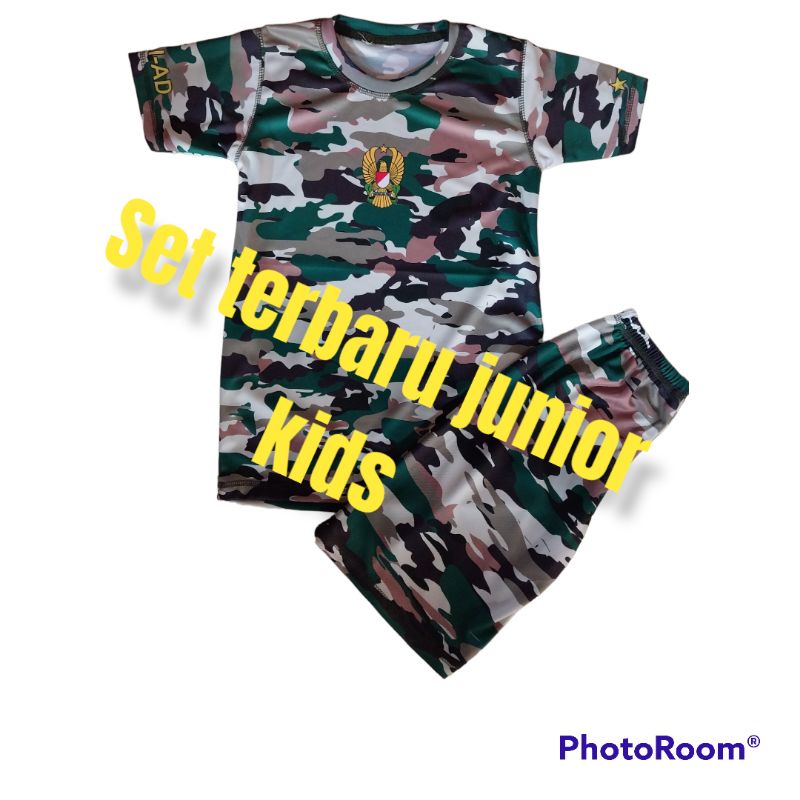 SET TNI BARU KASAD KIDS DAN JUNIOR 1-10 TH