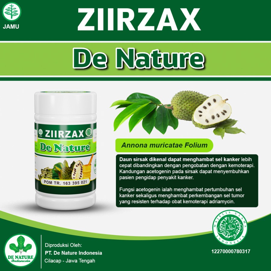 

Kapsul Ekstrak Daun Sirsak,kapsul daun sirsak asli,Mengobati Kanker ,Kolesterol, Sariawan , Asam Urat ,Jerawat ,Darah Tinggi,Herbal daun sirsak Herbal Ziirzax Denature Asli