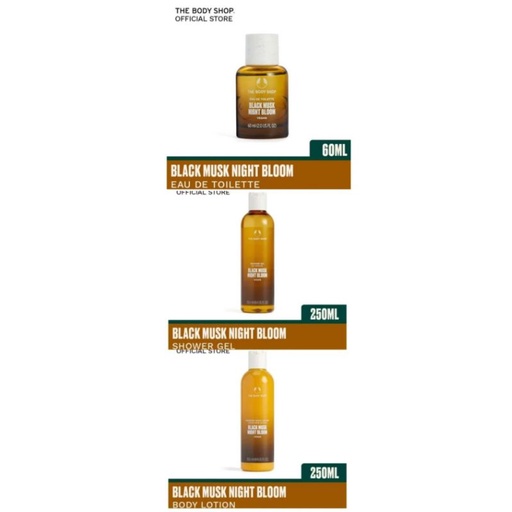 The Body Shop Black Musk Night Bloom