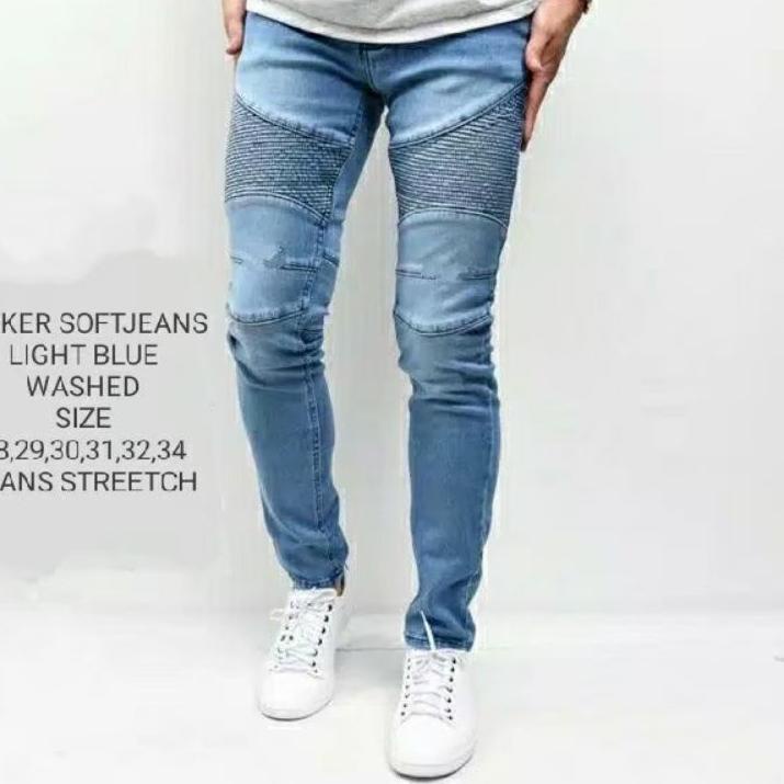 Hot Item--CELANA JEANS BIKER & CARGO PRIA-CELANA PANJANG JEANS BIKER MOTOR-CELANA JEANS CARGO