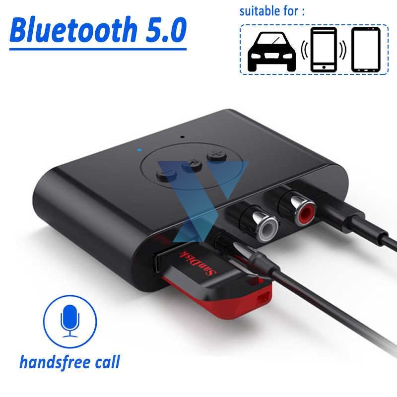 VIKEFON Audio Bluetooth 5.0 Receiver Adapter 3.5mm - BLS-B21 ( Al-Yusi )