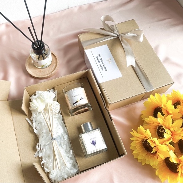 GIFT SET REED DIFFUSER LILIN AROMATERAPI HAMPERS REED DIFFUSER GIFT BIRTHDAY WEDDING GRADUATION