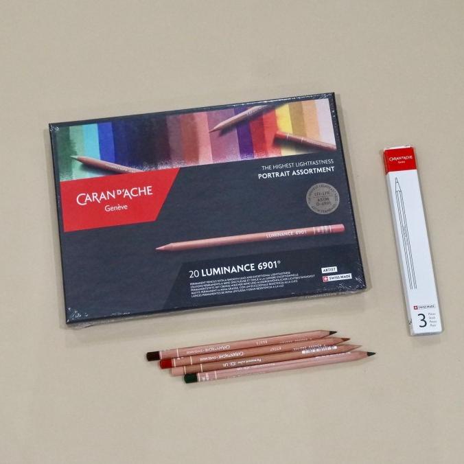 

Caran d'Ache Luminance Portrait Set 20 Colors + 3 New Colors