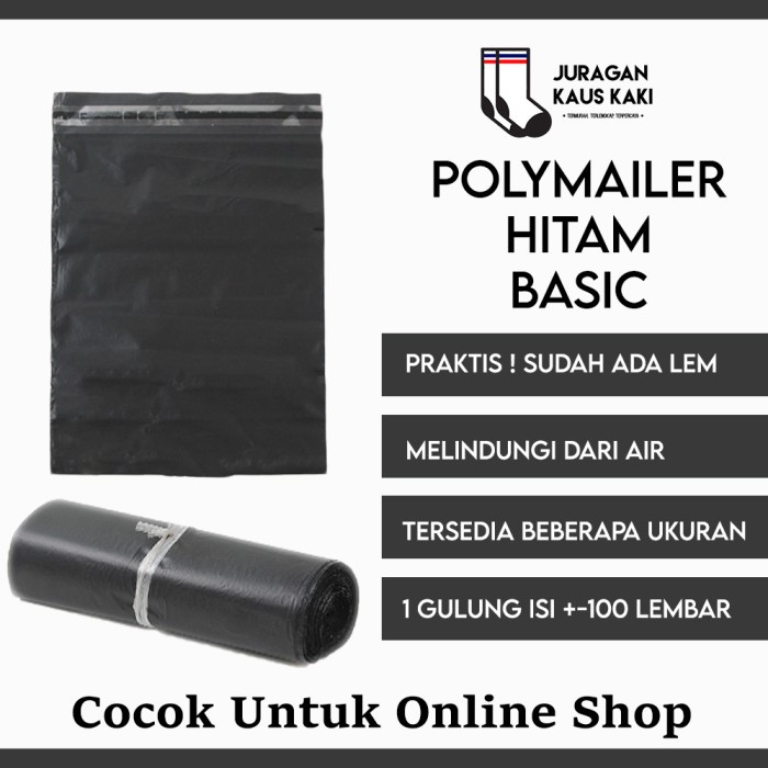

Murah Packaging Plastik Polymailer 35X45 Amplop Kantong Kemasan Isi 100 Pcs Promo