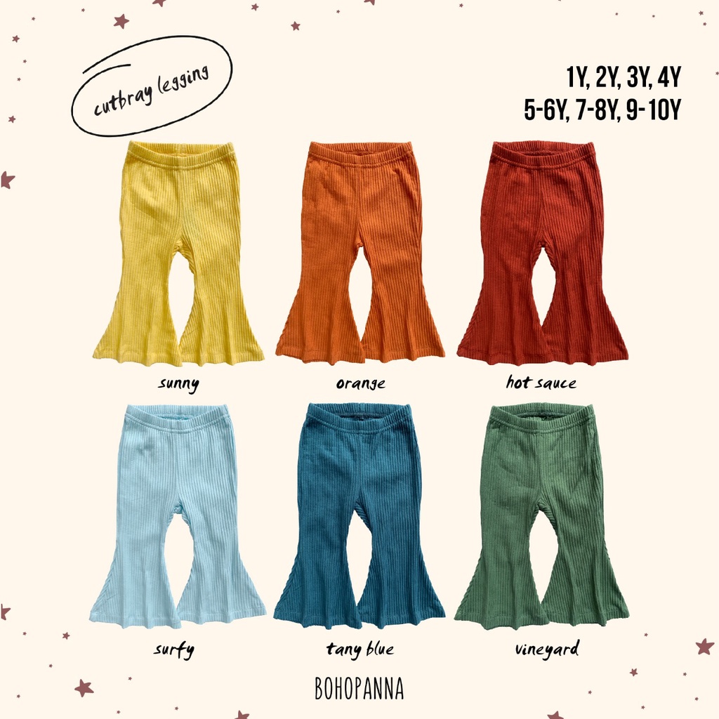 Bohopanna - Cutbray Legging / Celana Anak Perempuan 0 - 4 Tahun