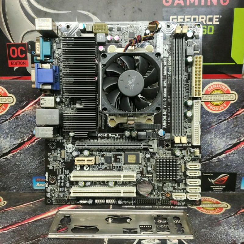 Motherboard AMD ECS Socket AM3 / AM3+ Processor AMD Athlon II X3 440