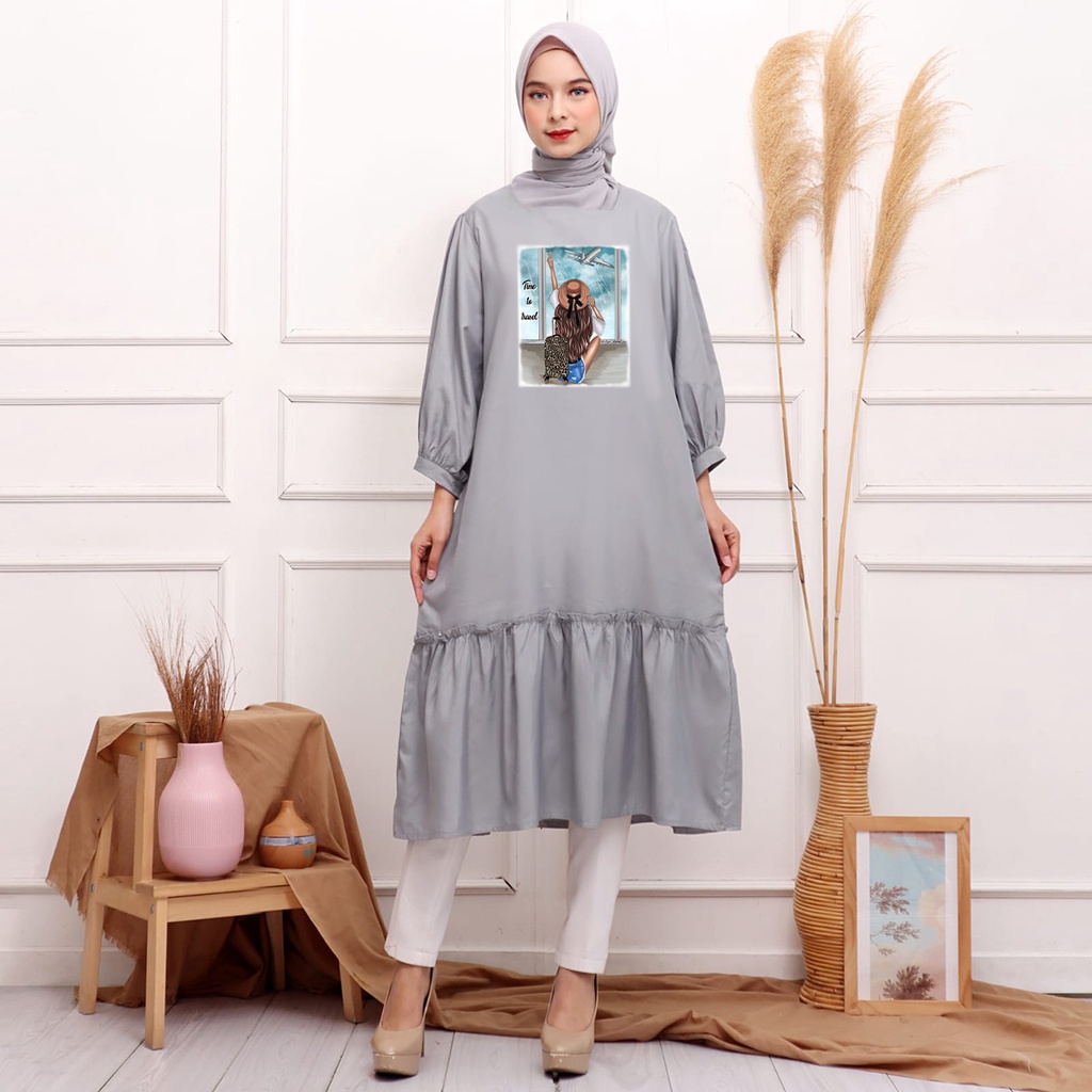 FF Basic Dress Women Hijab's Collaboration 07