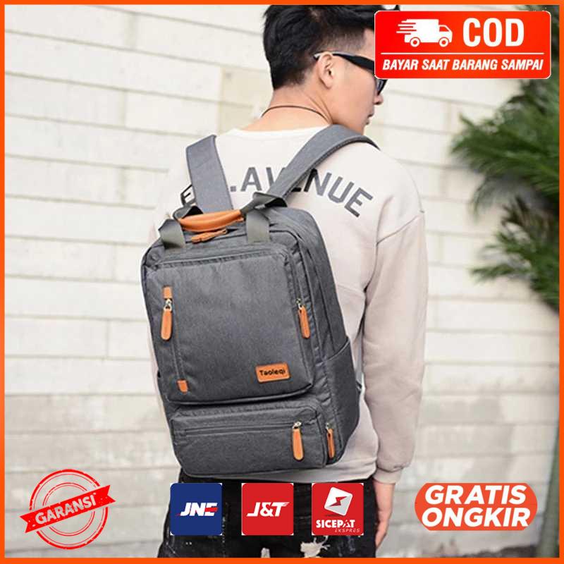 Tas Ransel Laptop Oxford Casual Backpack YB17