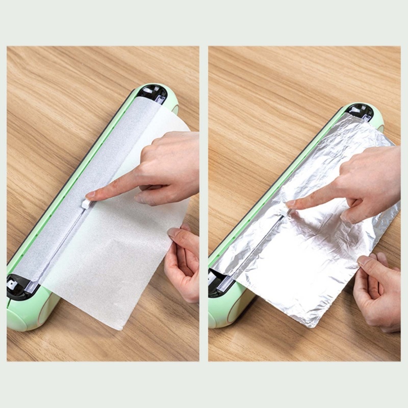 Zzz Holder Plastik Wrap Magnetik Untuk Kulkas / Laci / Lemari Dapur