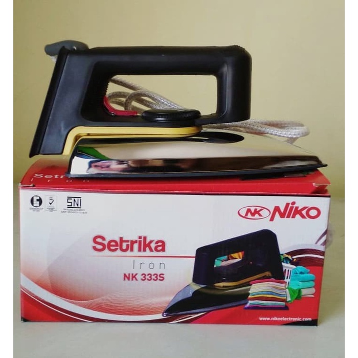 SETRIKA NIKO Murah Bagus Berkualitas NK-333S NEW!!