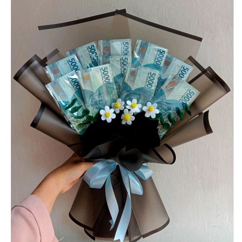 buket uang 50rb an