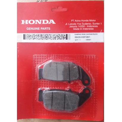 Dispad Belakang Honda Cbr150 Megapro KSP