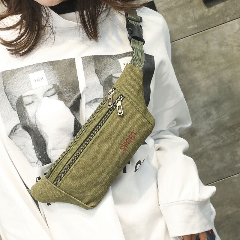 Tas Selempang Pria Wanita / Waistbag tas sport