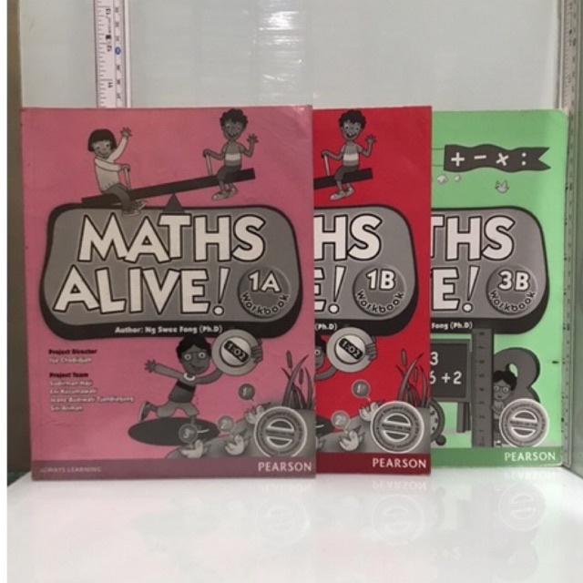 MATHS ALIVE WORKBOOK 1A 1B 3B Ng Swee Fong