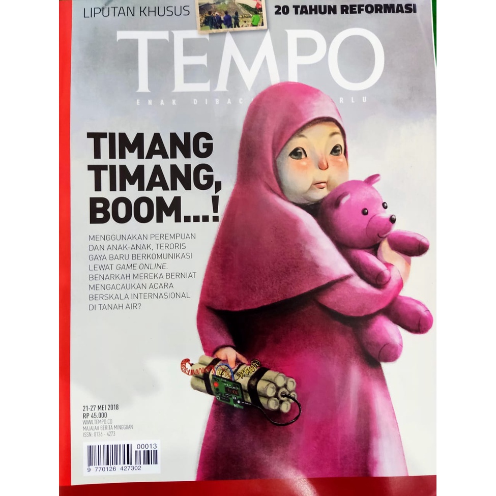 Majalah Tempo Edisi "TIMANG TIMANG BOOM..."