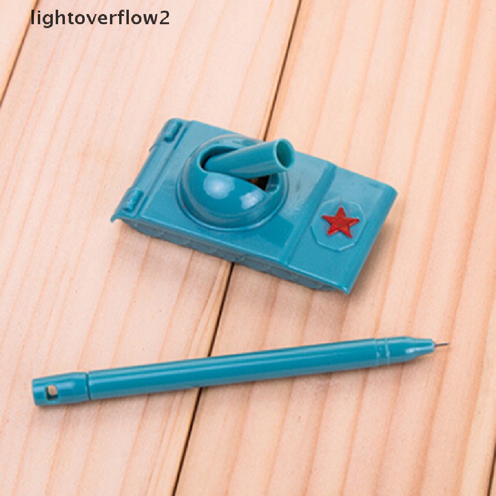 (lightoverflow2) 2pcs / Set Bolpen Tinta Hitam Bentuk Tikus Untuk Stationery Kantor