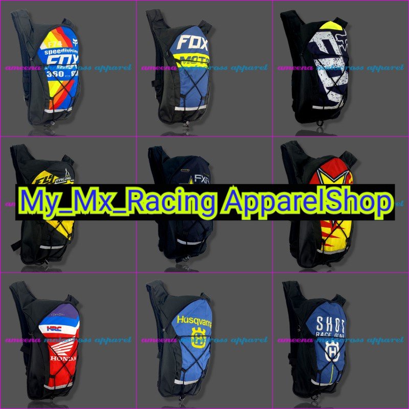 Tas Printing Premium Tas Hydro Slim - Tas Motoross Fullprint - Tas Trail MX Adventure - M1