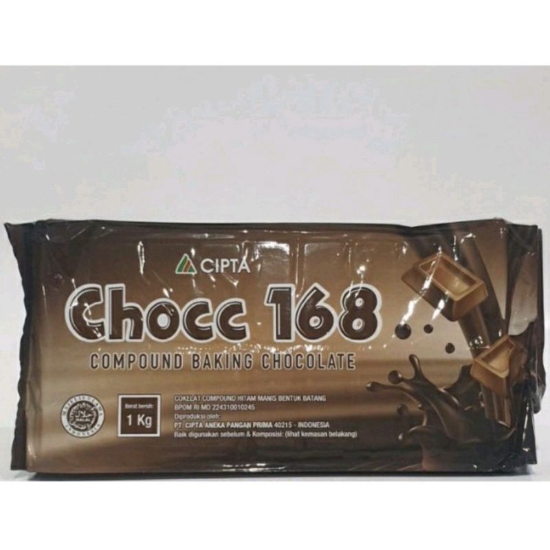 

Coklat Batang Plaza 1000 Gr / CHOCO 168 1000 Gr / DUNIA 1 KG Compound Baking Chocolate