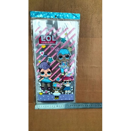 Plastik OPP Parcel Ultah 18x36 cm Karakter