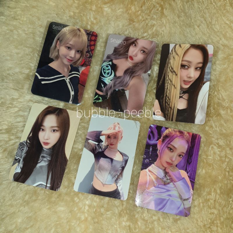 Aespa Girls POB Mumo, SGS, Album Photocard
