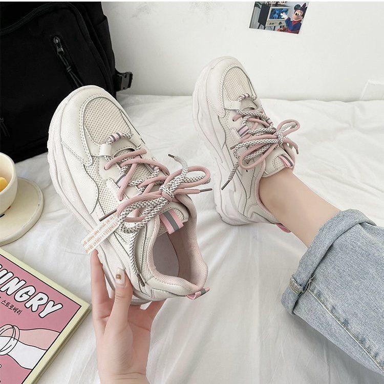 {COD/BAYAR DITEMPAT} DF-602 Sepatu Wanita Sneakers Wanita Sepatu Sport Wanita Import Premium Quality