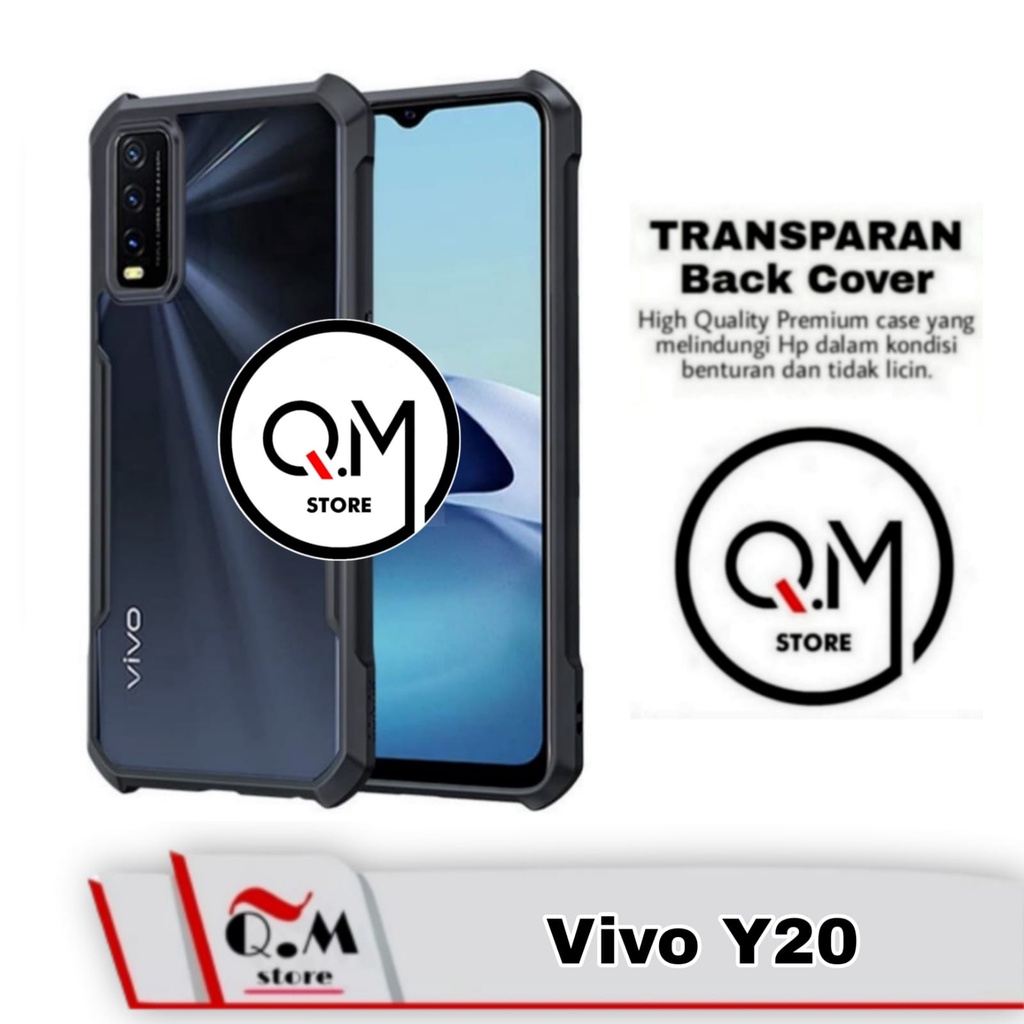 Case Vivo Y20 Airbag Shockproof Transparent