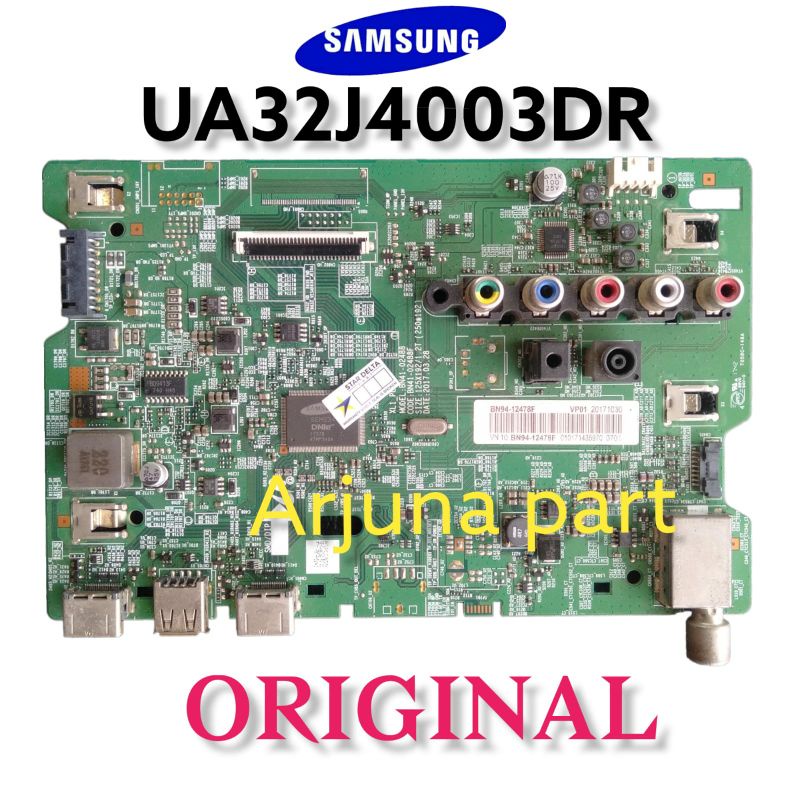 MAINBOARD TV SAMSUNG UA32J4003DR / MB TV SAMSUNG UA32J4003DR / MESIN TV SAMSUNG UA32J4003DR / MODUL 