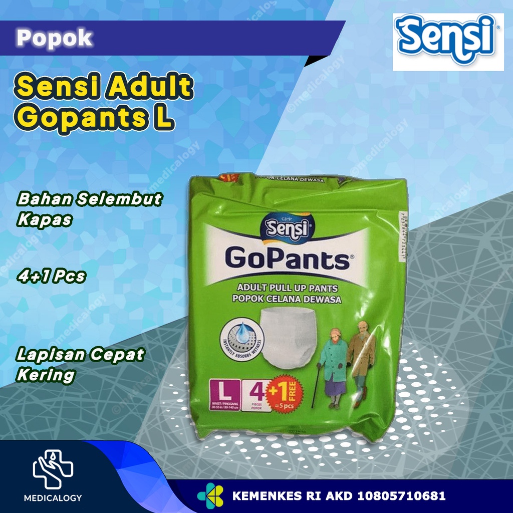 Sensi Gopants Pampers Dewasa Size L
