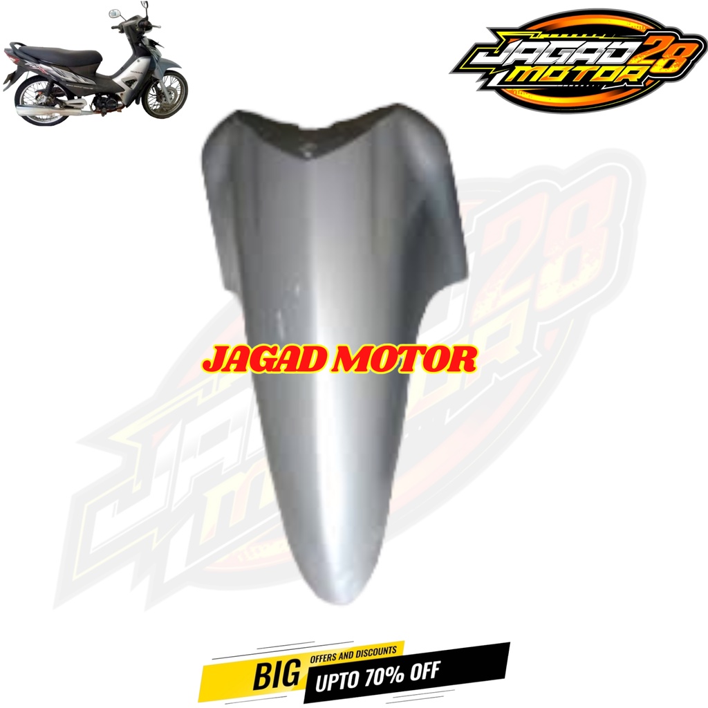 Spakbor Depan Supra Fit New Fit X Fit S Silver / Sepakbor Depan Supra Fit New Fit X Fit S Silver / Slebor Selebor Depan Supra Fit New Fit X Fit S Silver