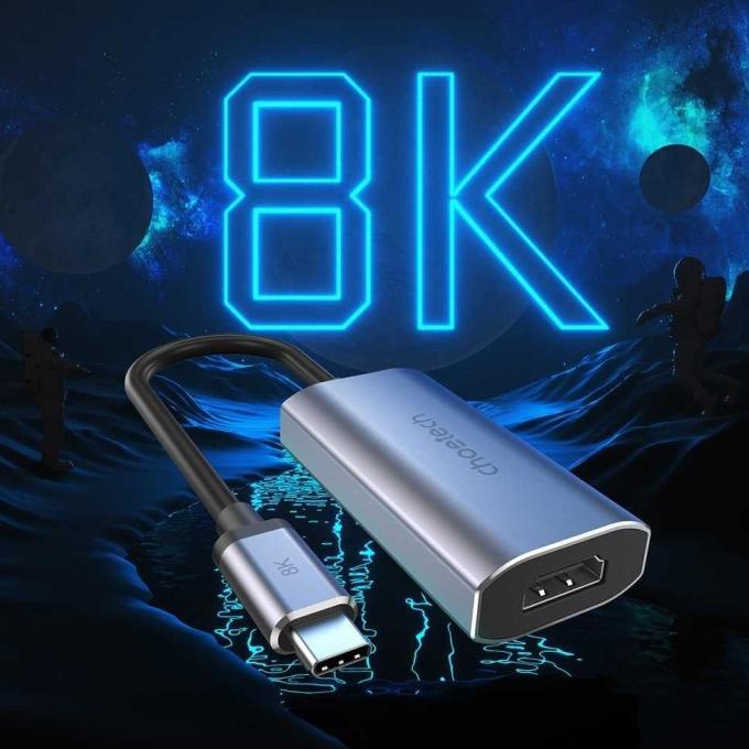 CHOETECH KABEL ADAPTER CONVERTER USB TYPE C TO HDMI 8K - HUB-H16 DFG564ETG