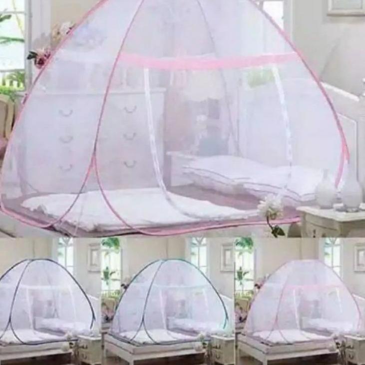 Kualitas Terbaik--KELAMBU TENDA BUTTERFLY/KELAMBU TENDA UKURAN 180 X 200 CM / KELAMBU TENDA BUTTERFL